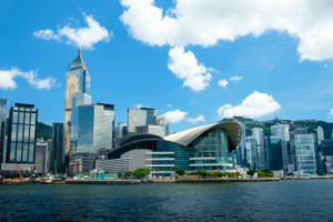 Hong Kong Convention Centre in China